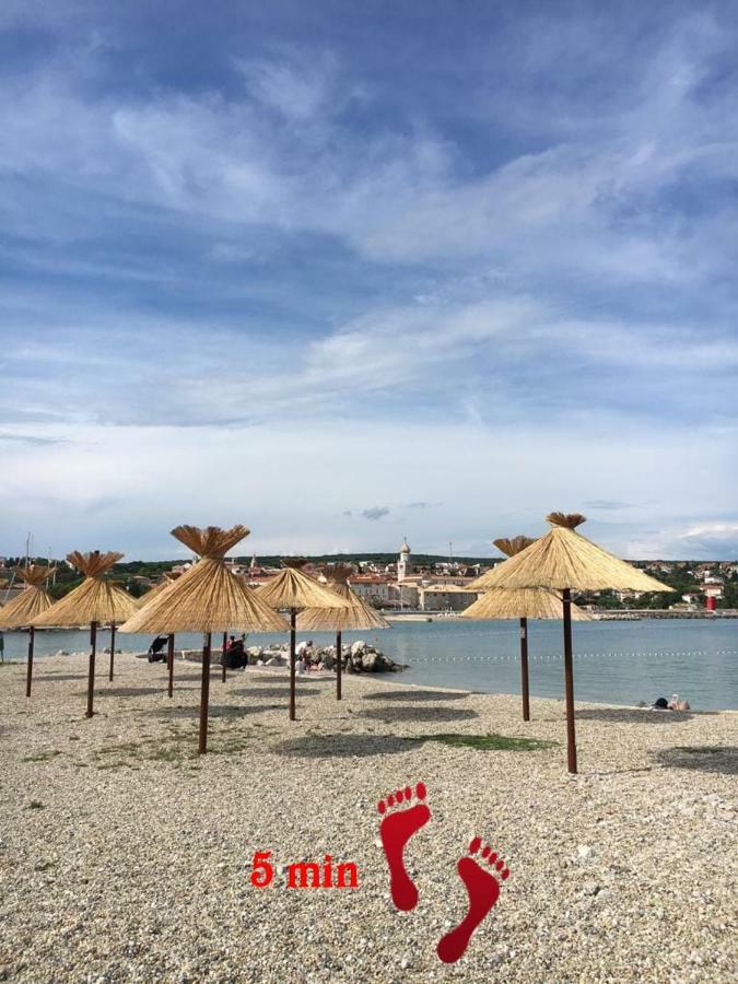 Apartman Jezevac Krk Town Esterno foto